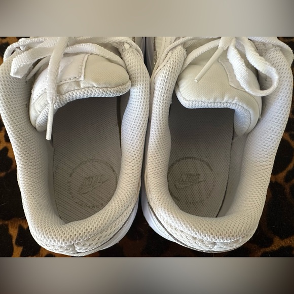 Nike Air Max SC Triple White with Rhinestone Accents - Picture 7 of 11